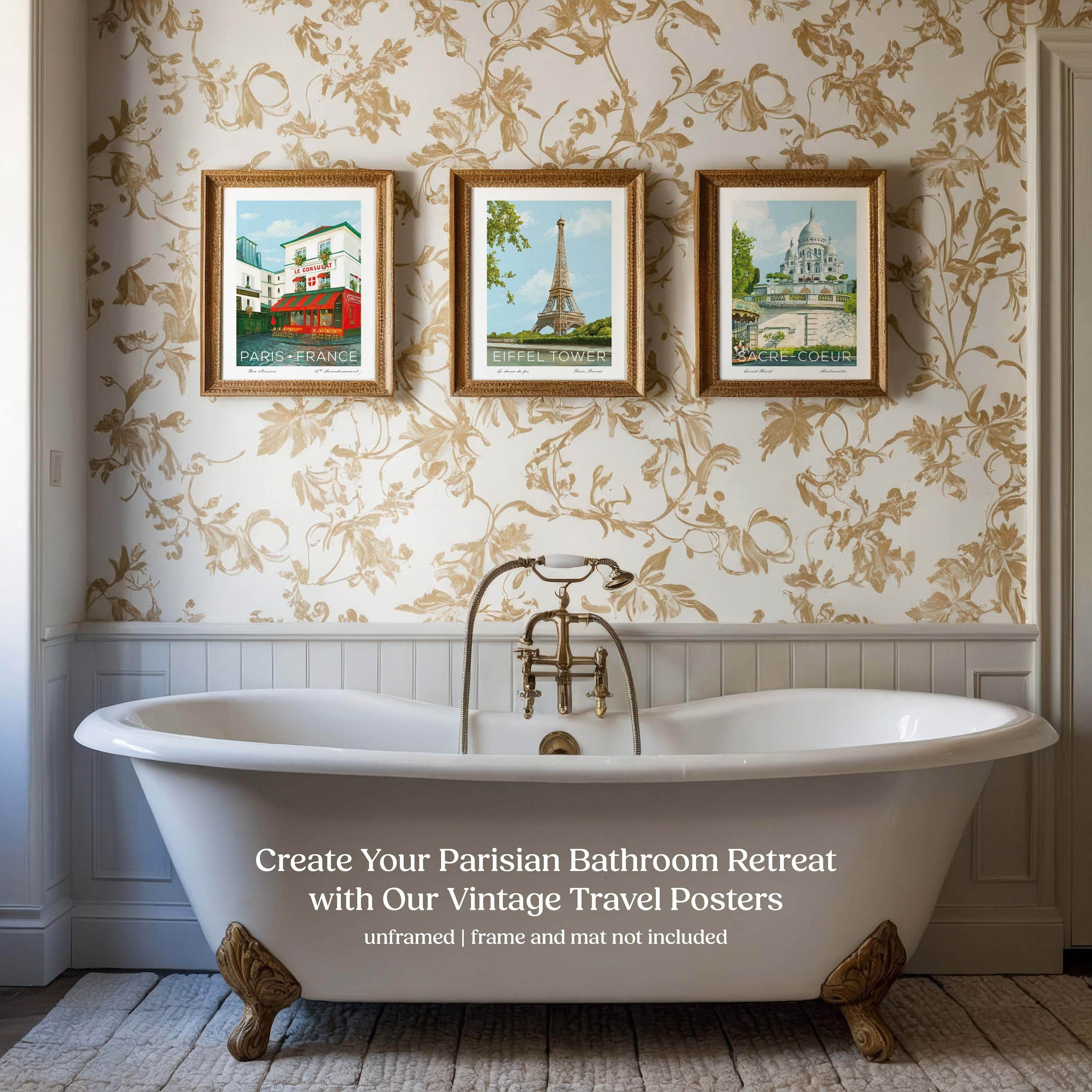 3-Piece Paris Wall Art Collection - Mod Day Art