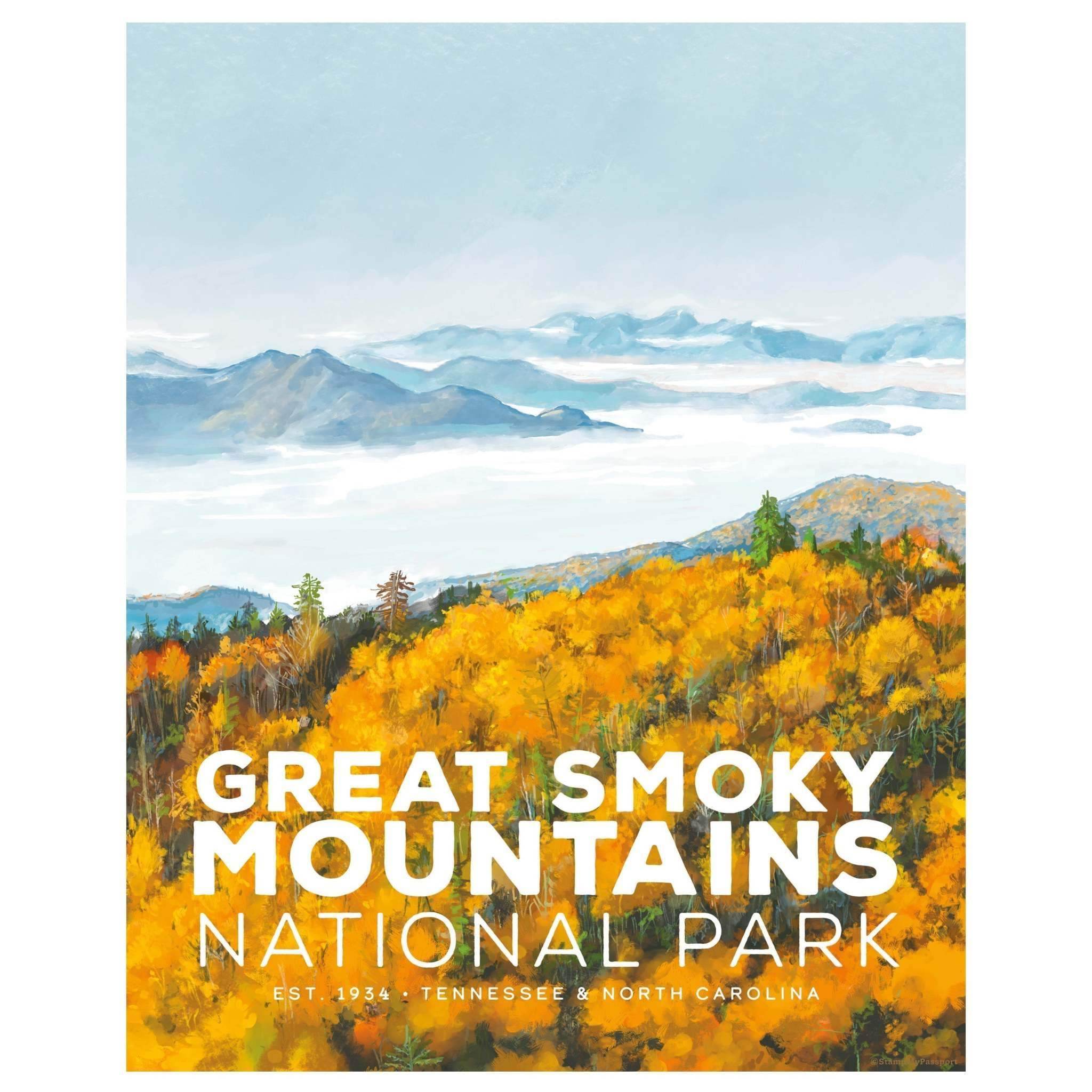 Great Smoky Mountains National Park poster