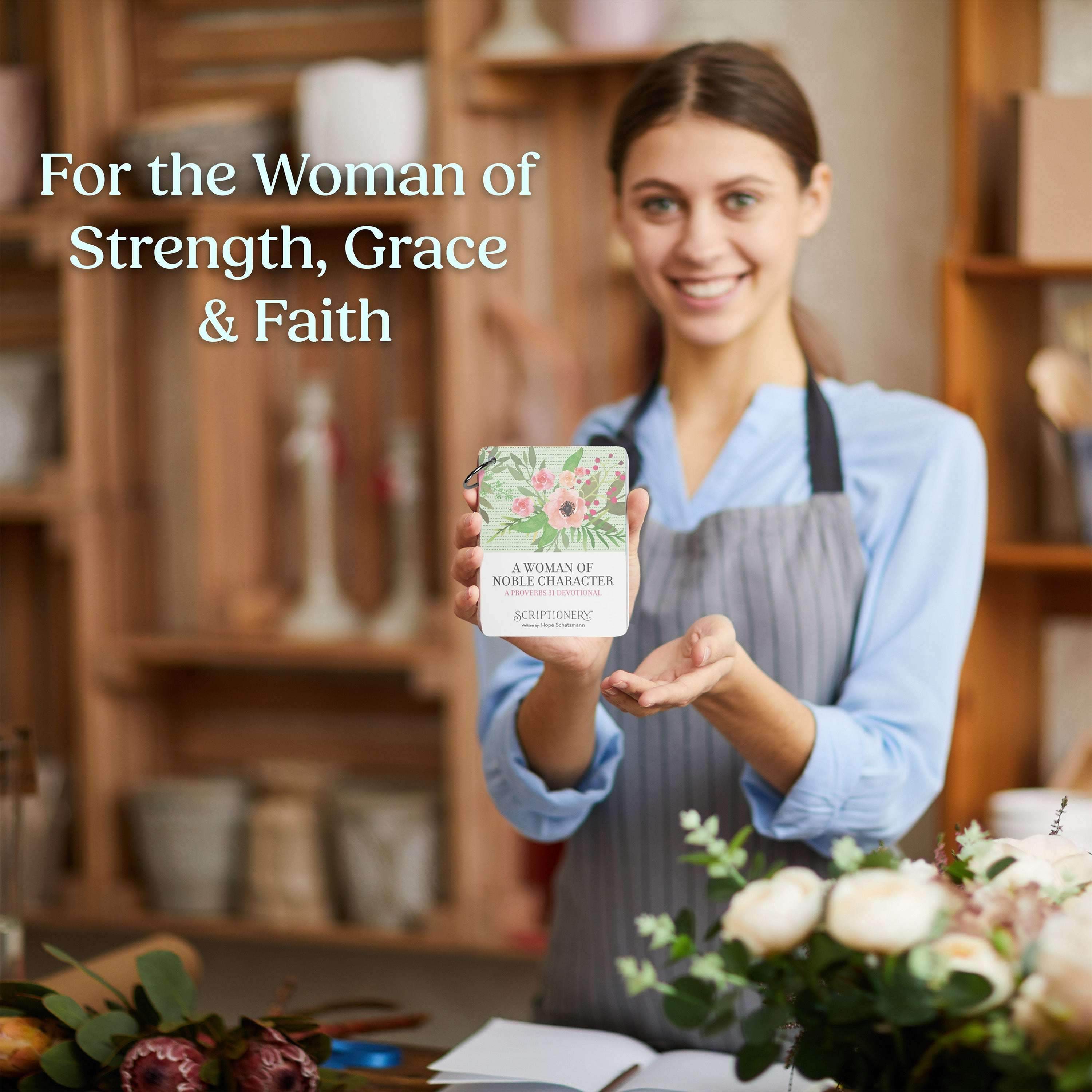 Proverbs 31 Woman Devotional Scripture Cards - Mod Day Art