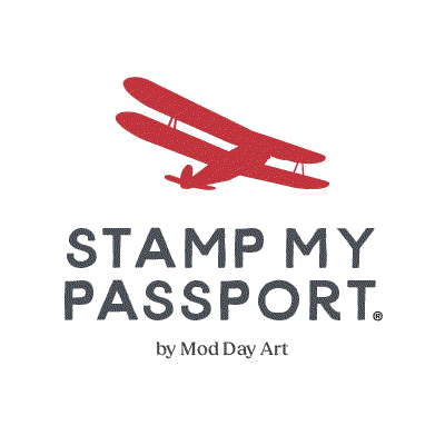 Stamp My Passport by Mod Day Art Logo