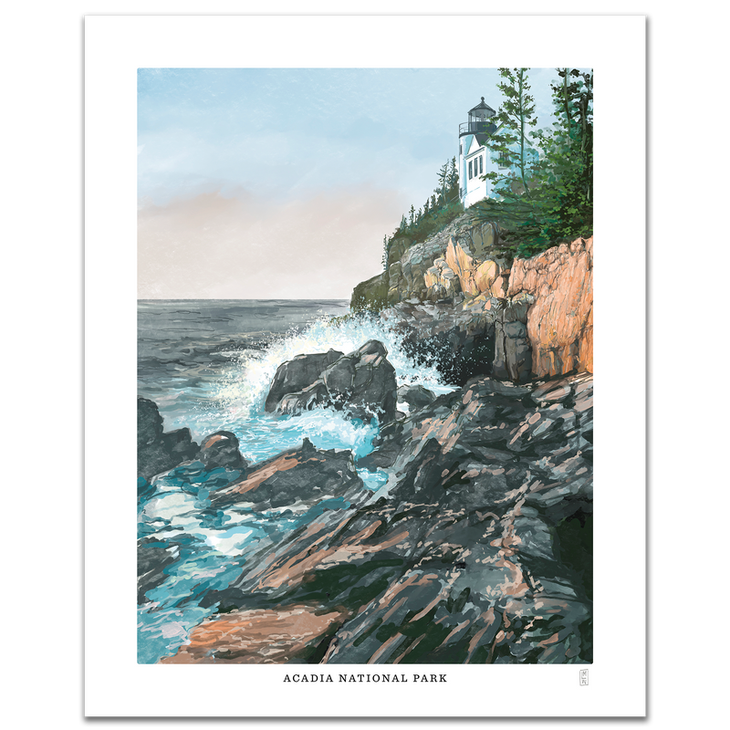 Acadia National Park Hand-Signed Collection