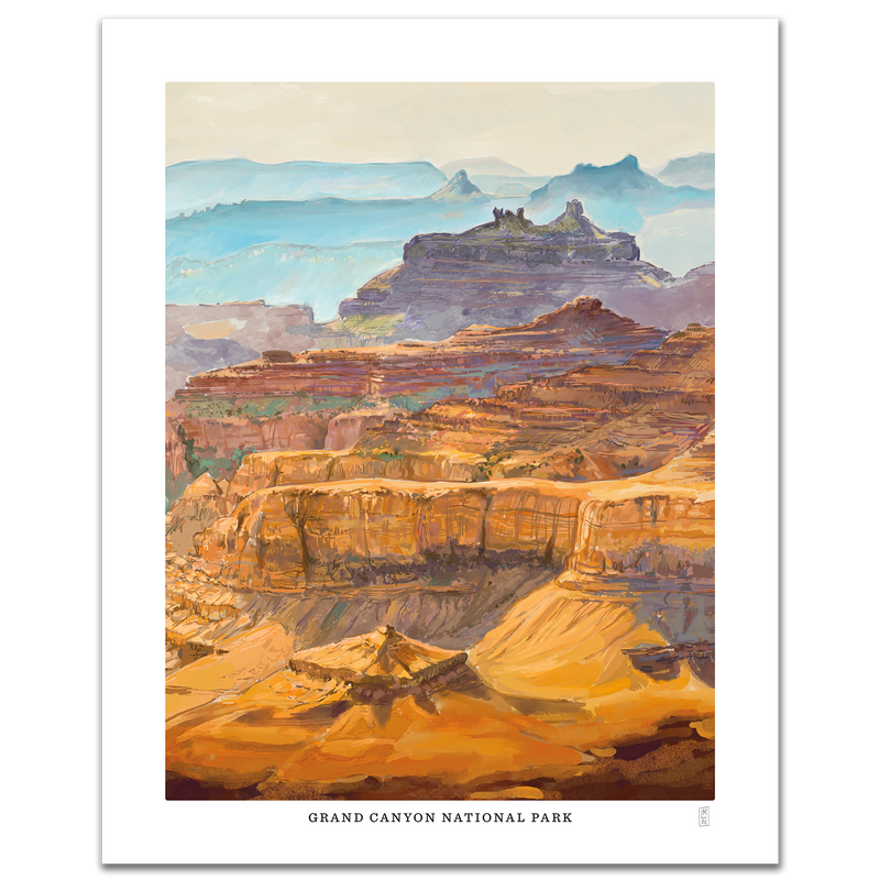 Grand Canyon National Park Hand-Signed Collection 