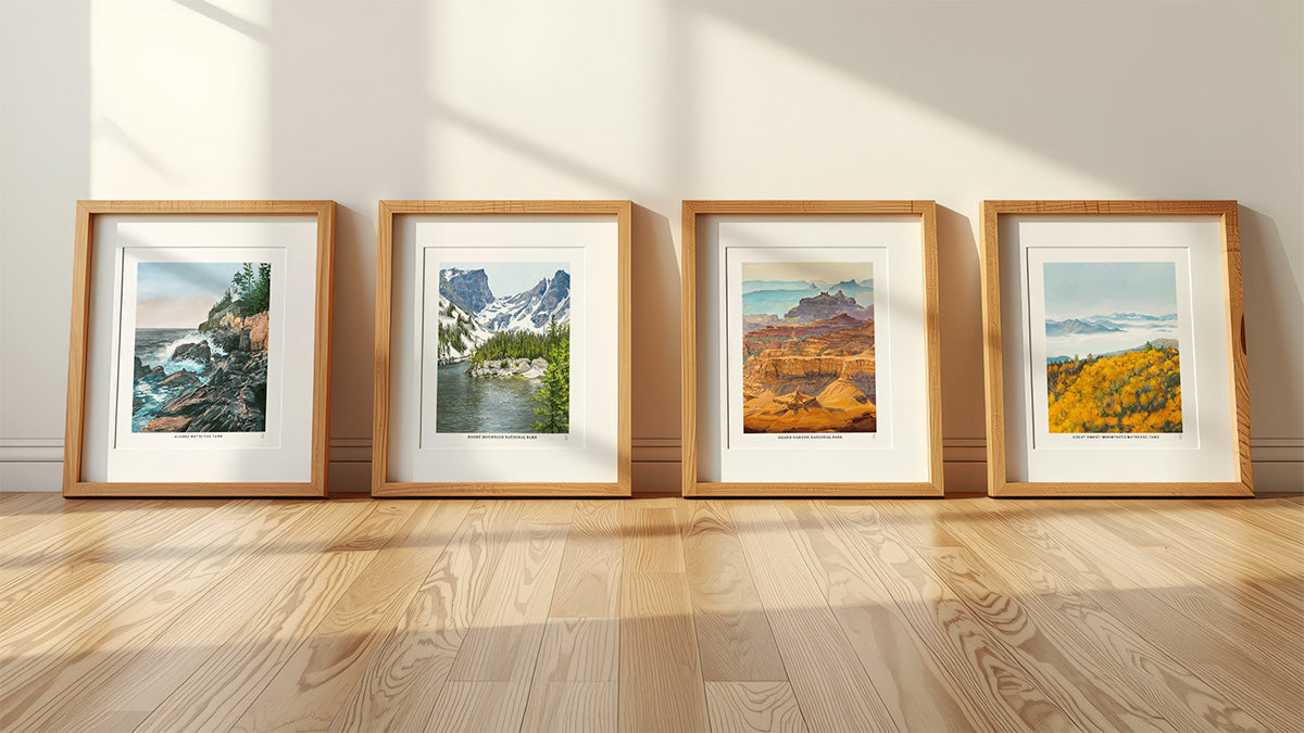 Hand-Signed National Park Posters