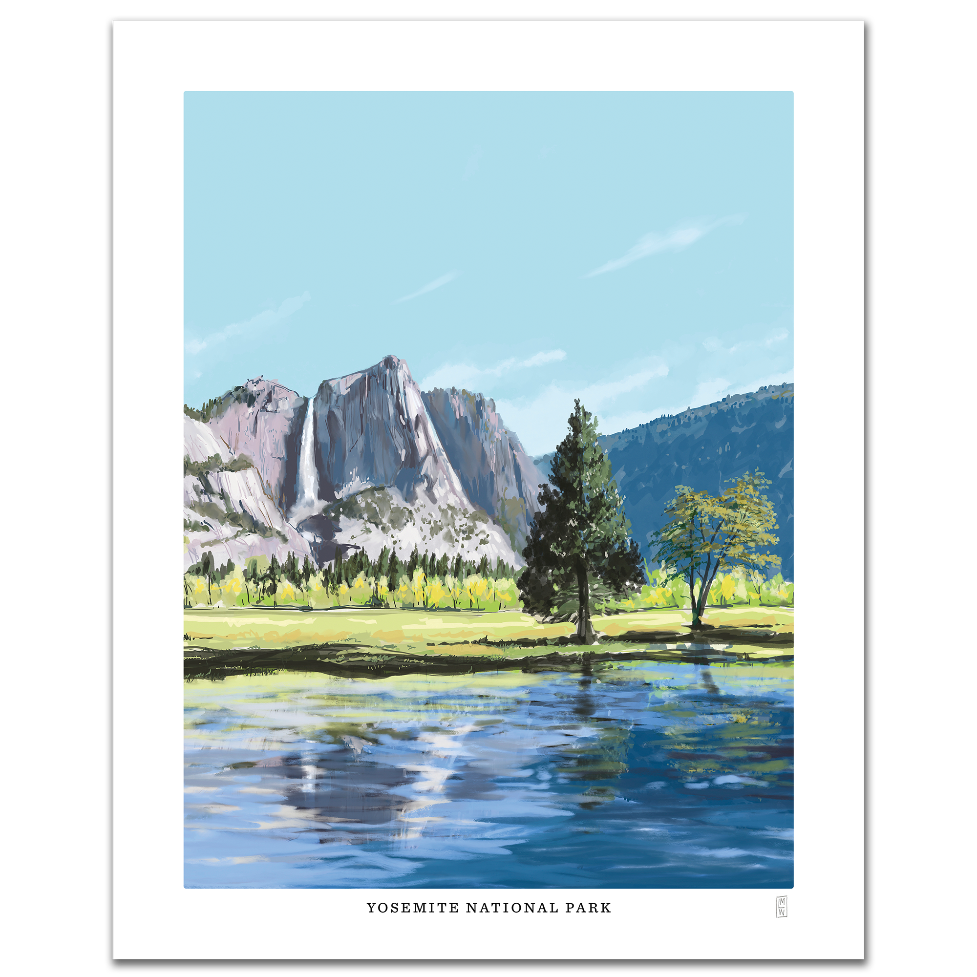 Yosemite National Park Hand-Signed Collection 