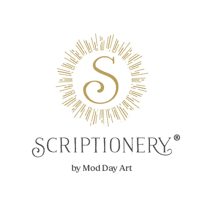 Scriptionery by Mod Day Art logo