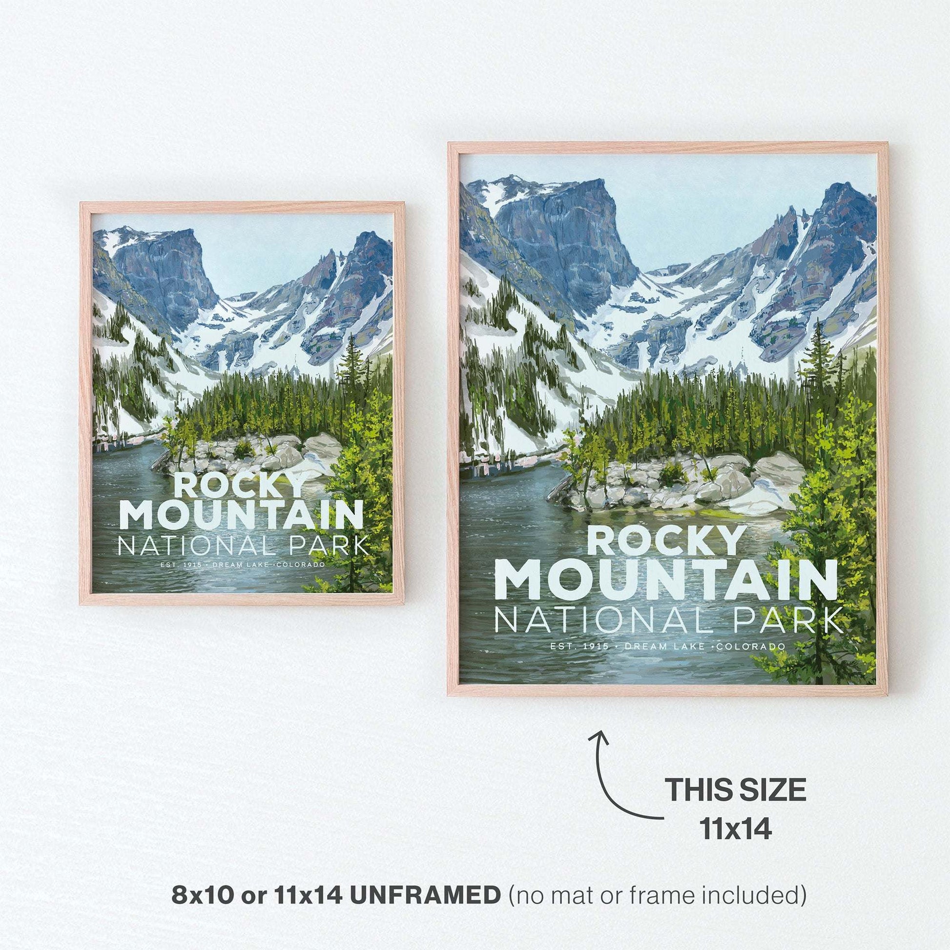 Rocky Mountain National Park Art Print