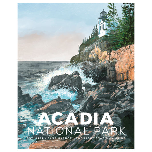 Acadia National Park Poster