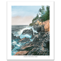 Acadia National Park art print hand-signed by the artist