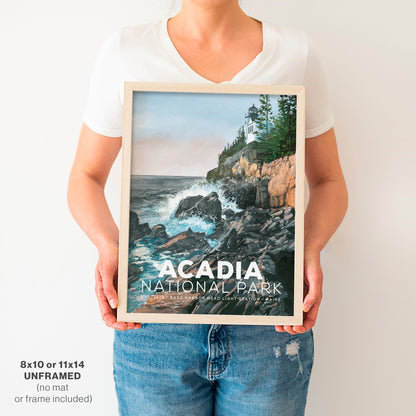 Acadia National Park Poster