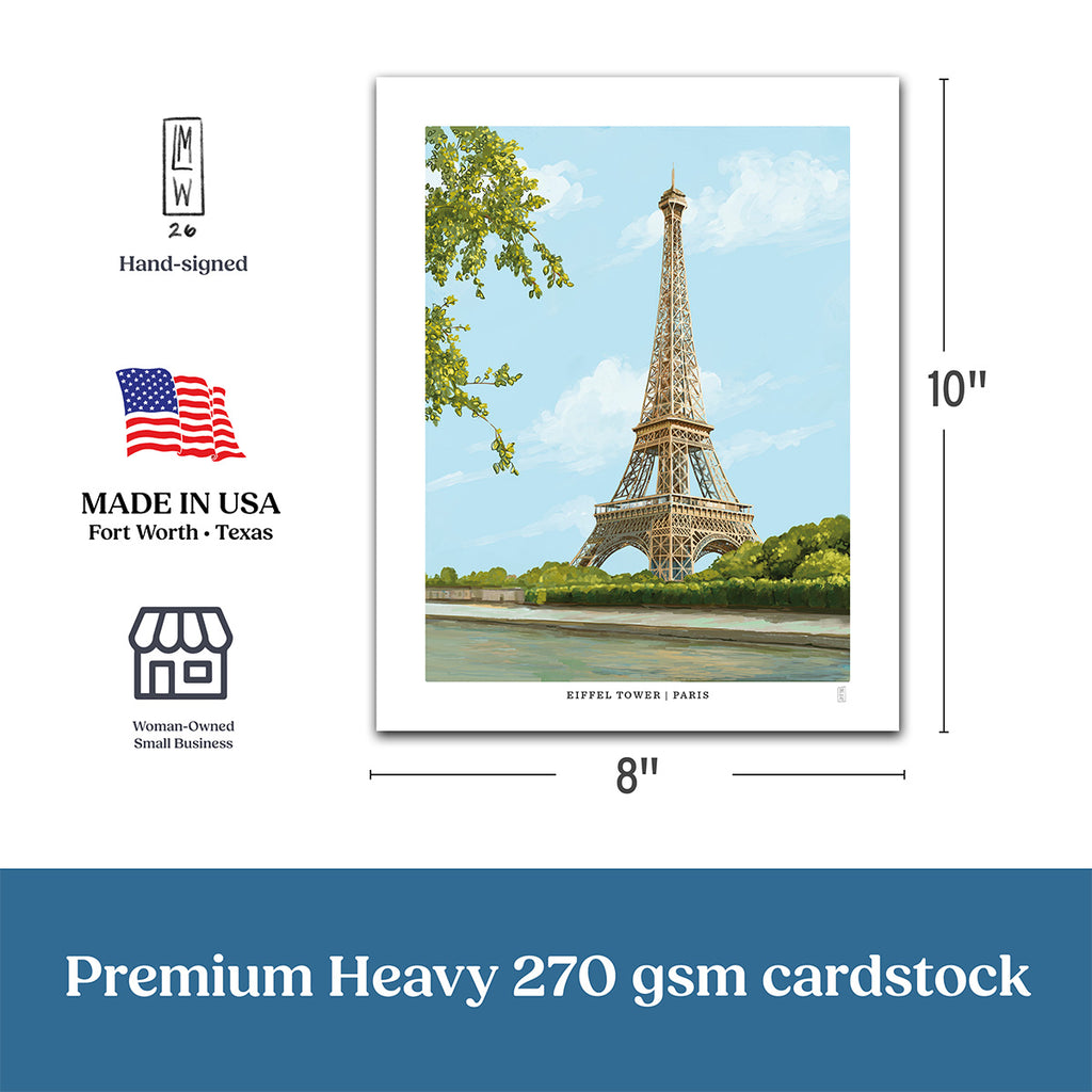Paris | Eiffel Tower (Hand-Signed)