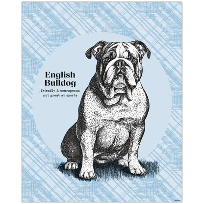 English Bulldog Wall Art