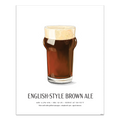English style brown ale Beer Poster