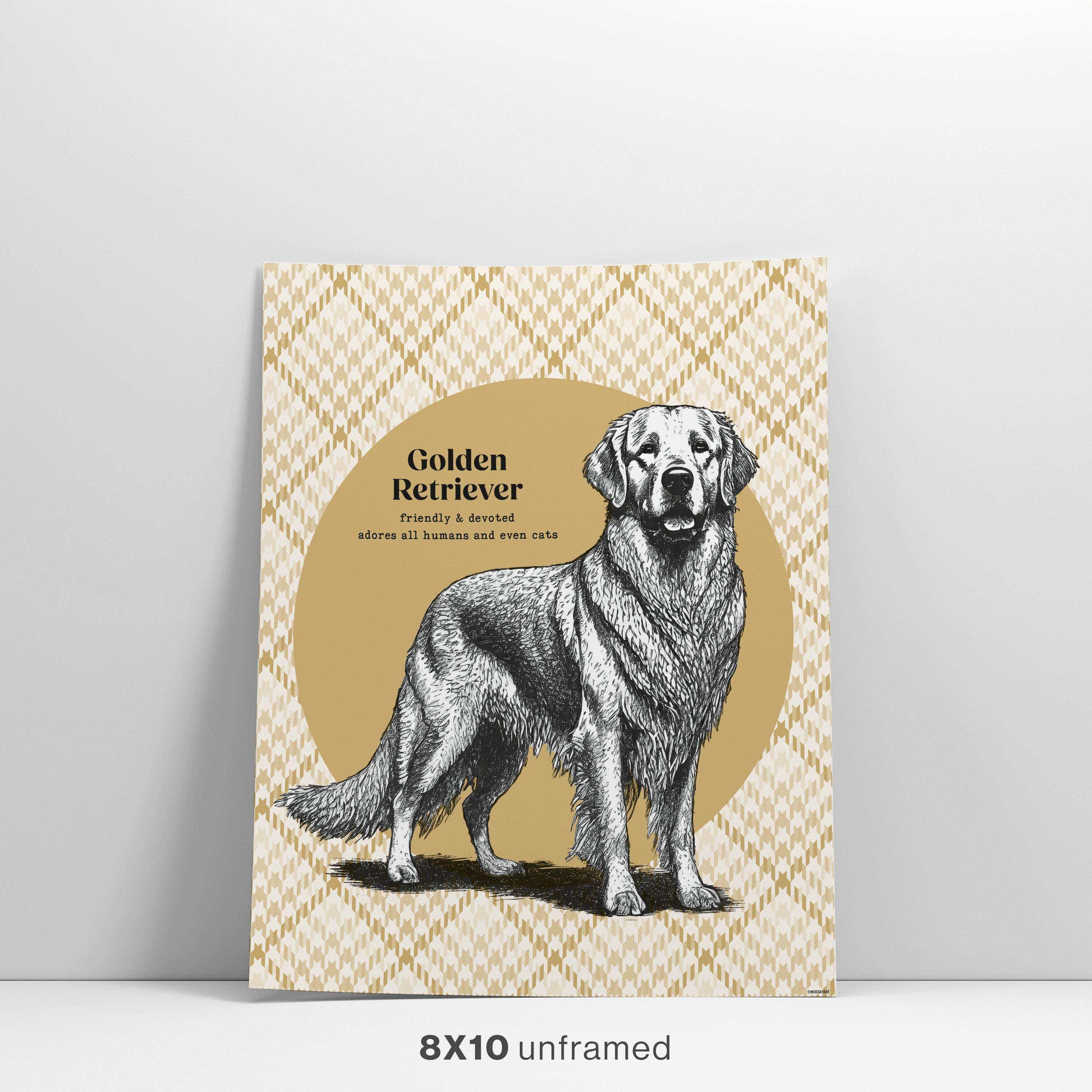 Golden Retriever Wall Art