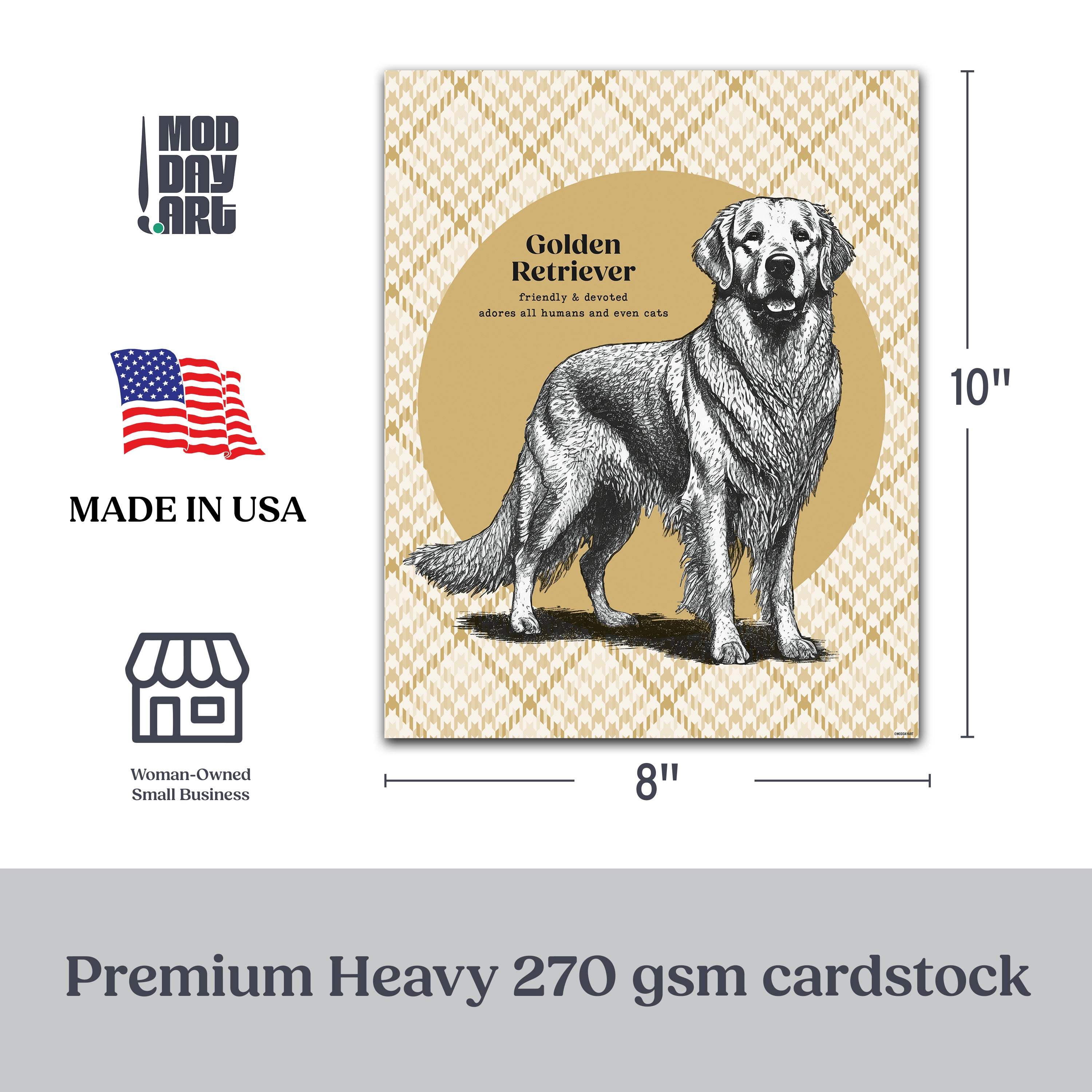 Golden Retriever Wall Art