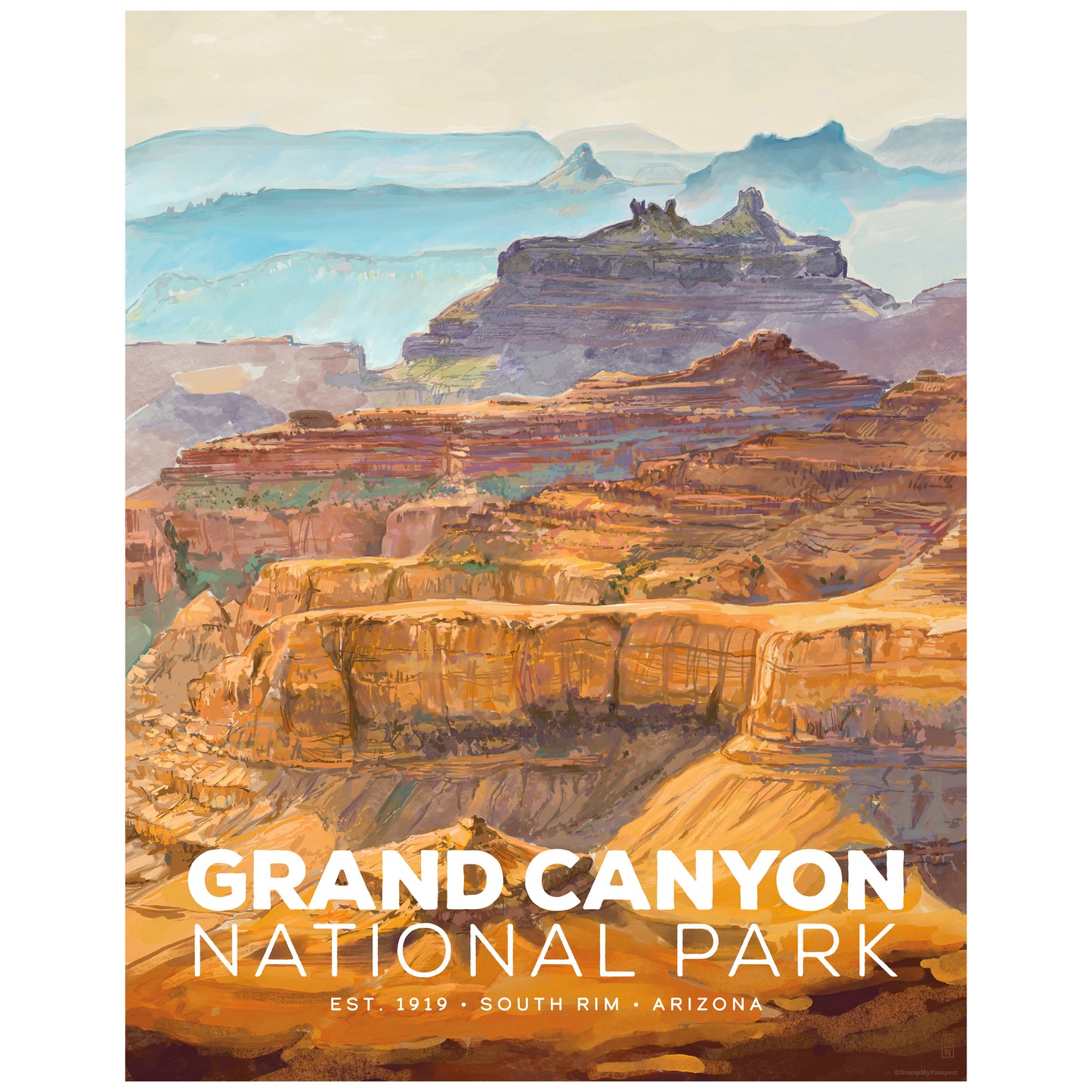 Grand Canyon National Park Poster