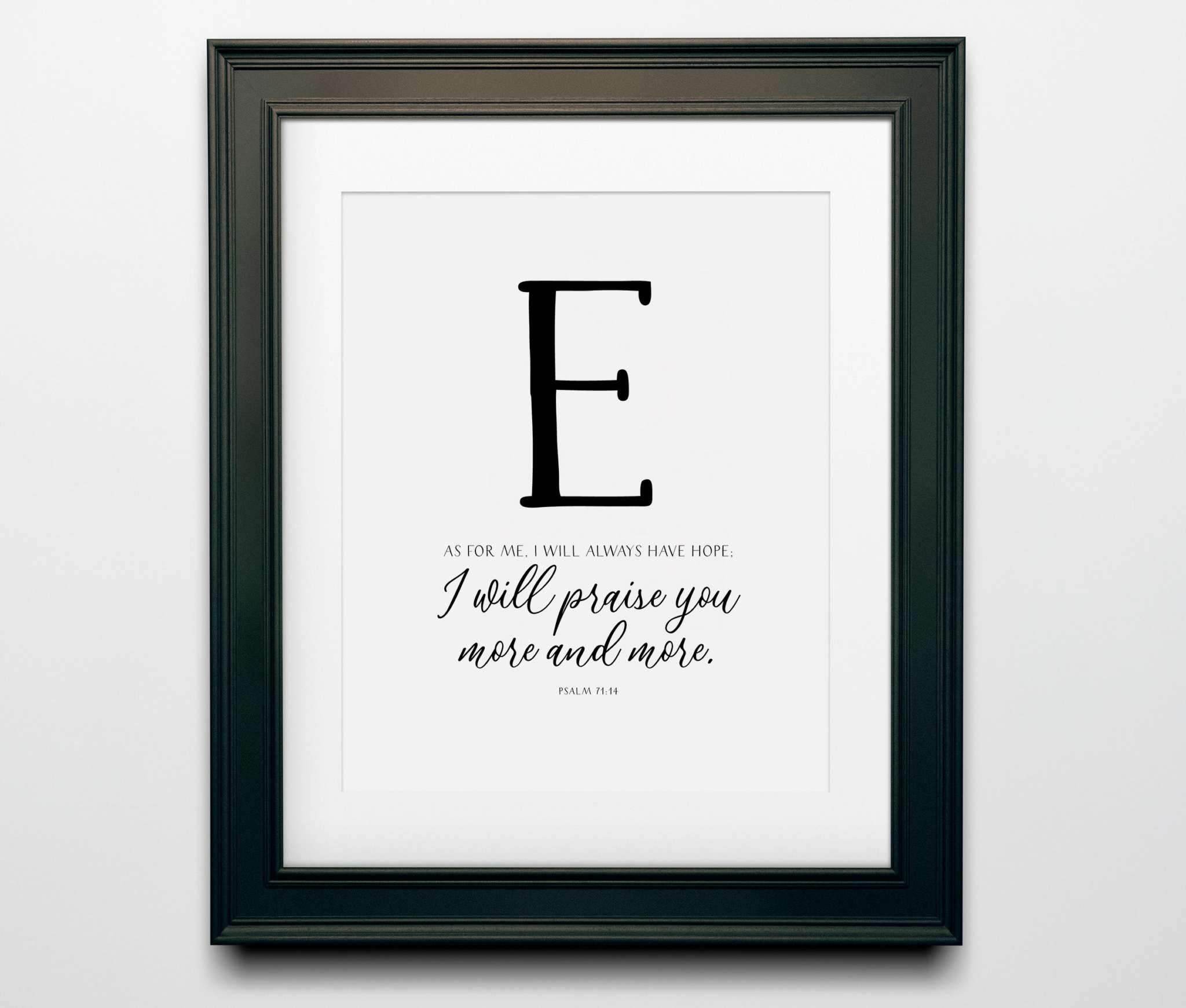 Hope Bible Christian Decor 