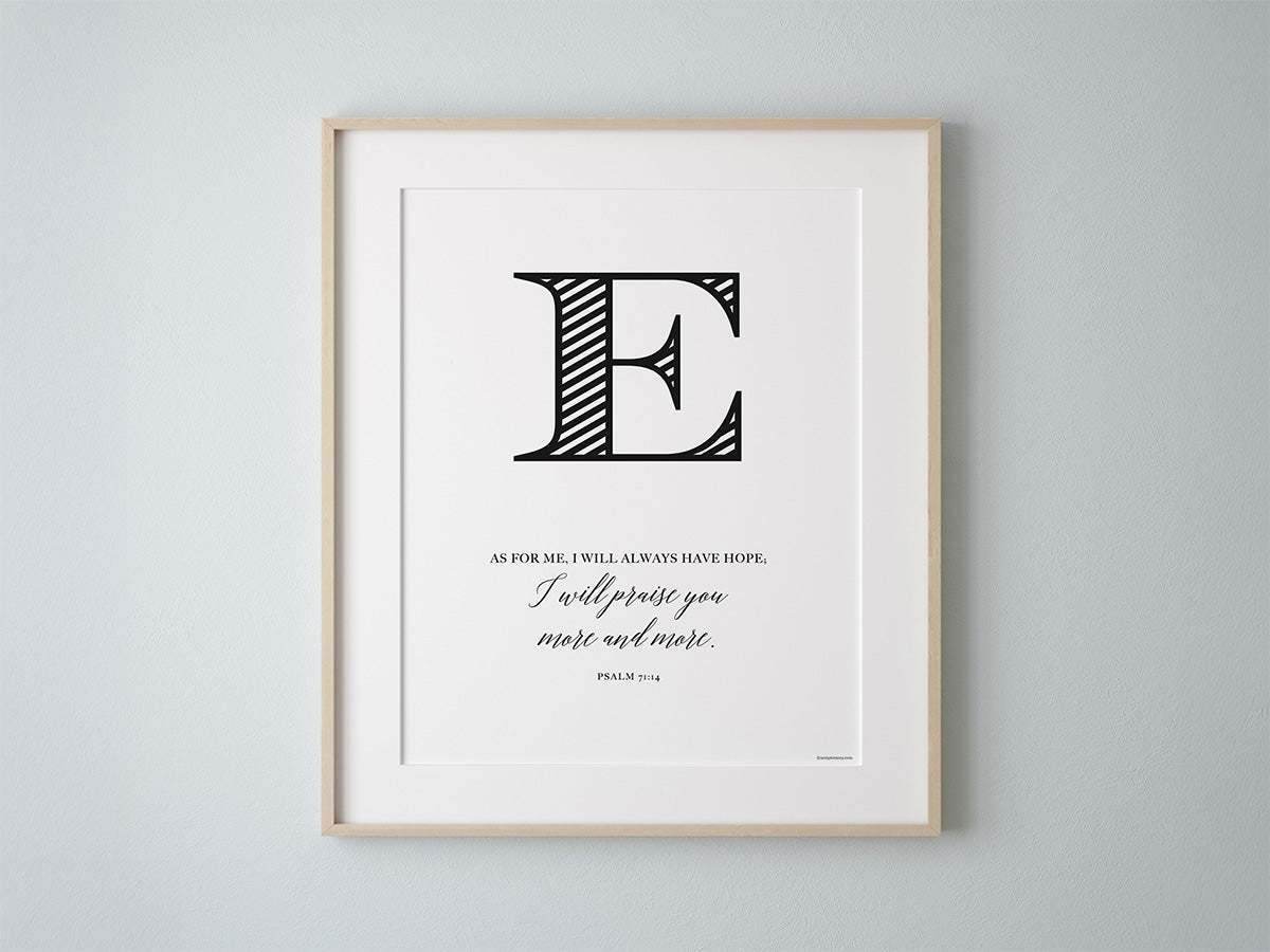 Bible Scripture Wall Art – LOVE Bible Quote Posters (Set of 4, 8x10) - Mod Day Art