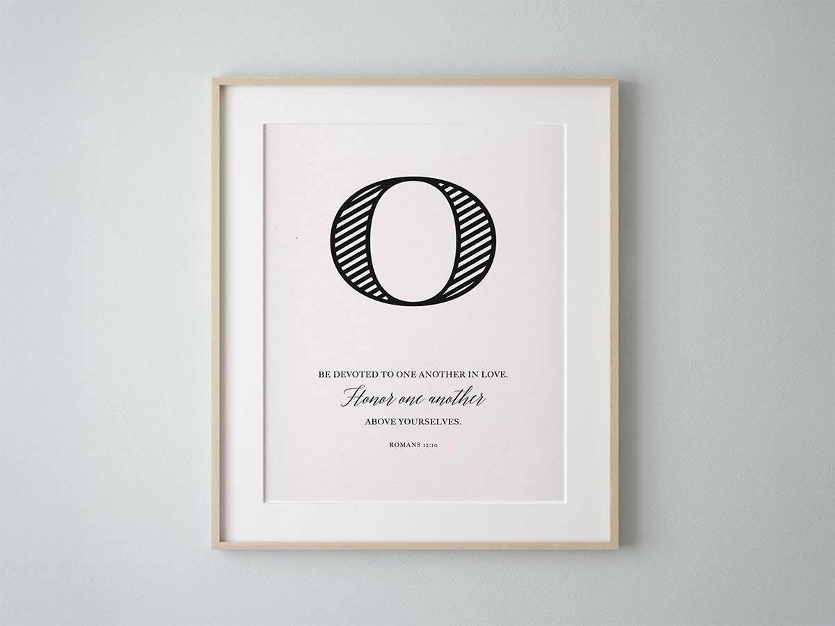 Bible Scripture Wall Art – LOVE Bible Quote Posters (Set of 4, 8x10) - Mod Day Art