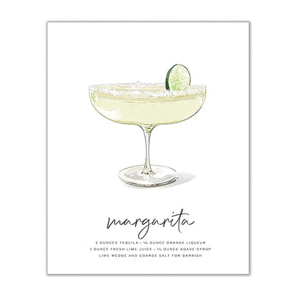 Margarita Cocktail Wall Art