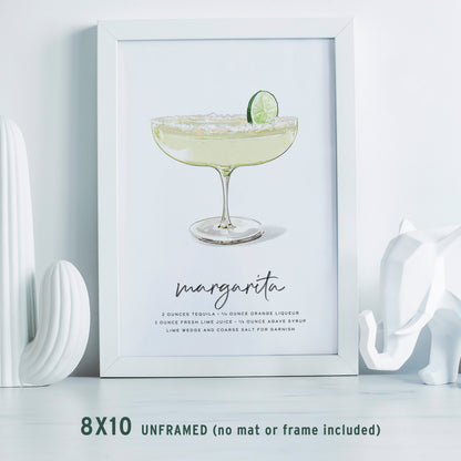 Margarita Cocktail Wall Art