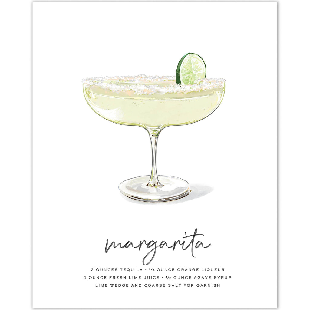 Margarita Cocktail Wall Art - Mod Day Art