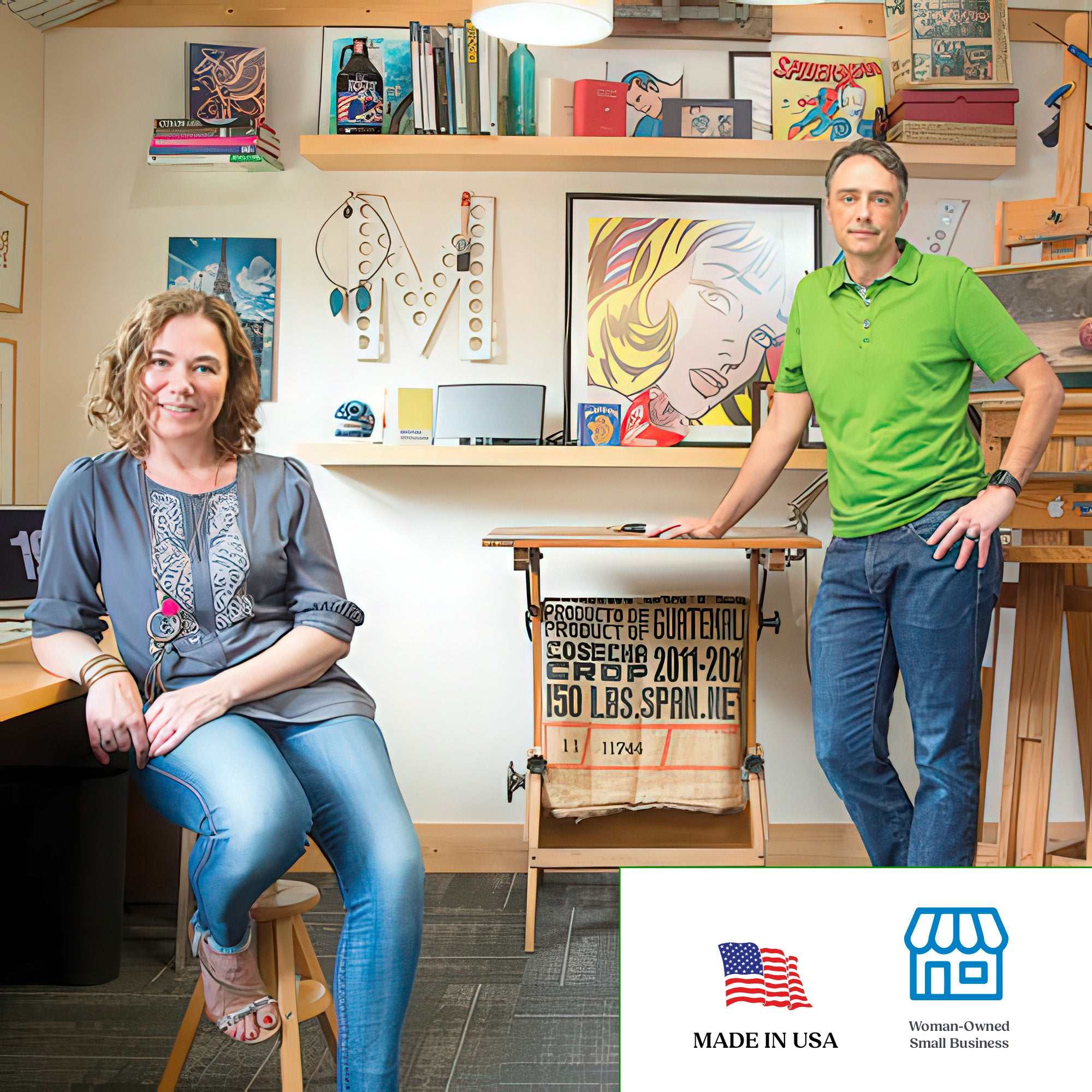 Mod Day Art is a small, woman-owned business based in Fort Worth, TX.