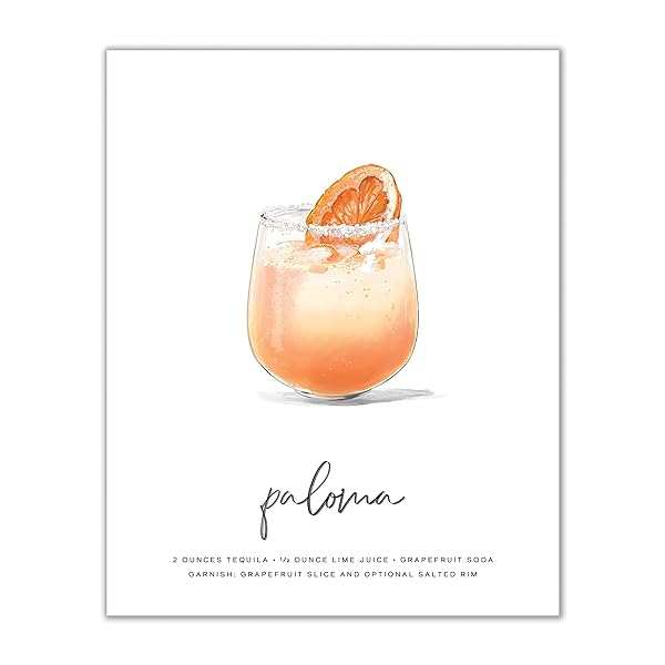 Paloma Recipe Wall Art Feature Image