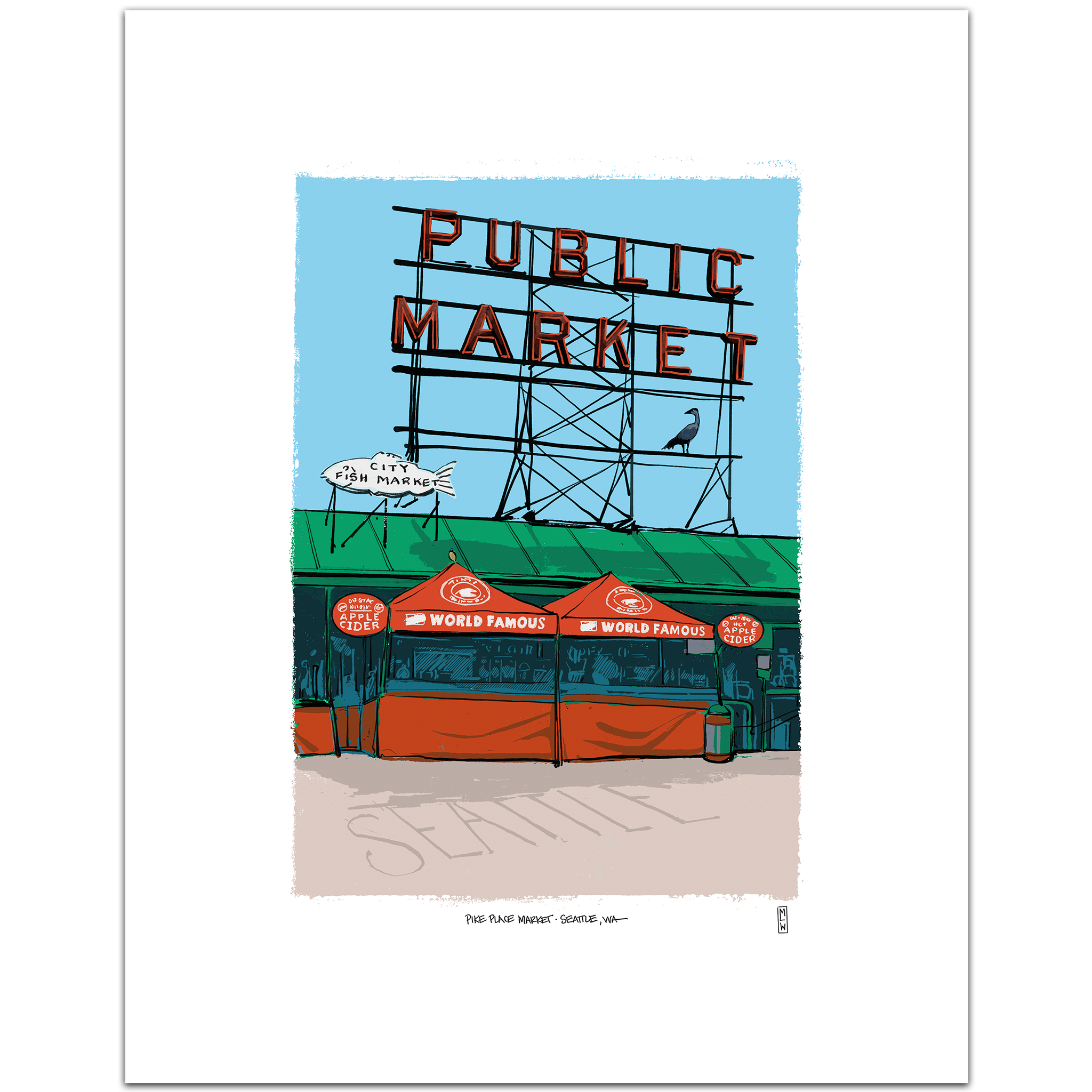 Pike Place Market, Seattle