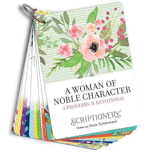 "A Woman of Noble Character" Proverbs 31 Scripture Cards