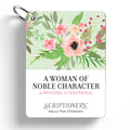 Proverbs 31 Woman Devotional Scripture Cards - Mod Day Art