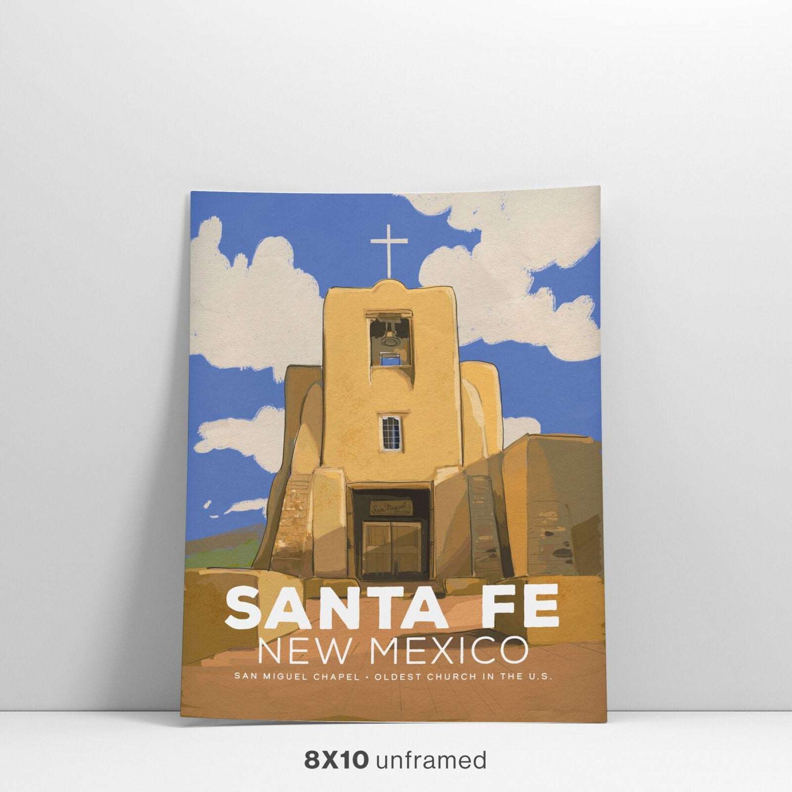 San Miguel Chapel, Santa Fe Poster