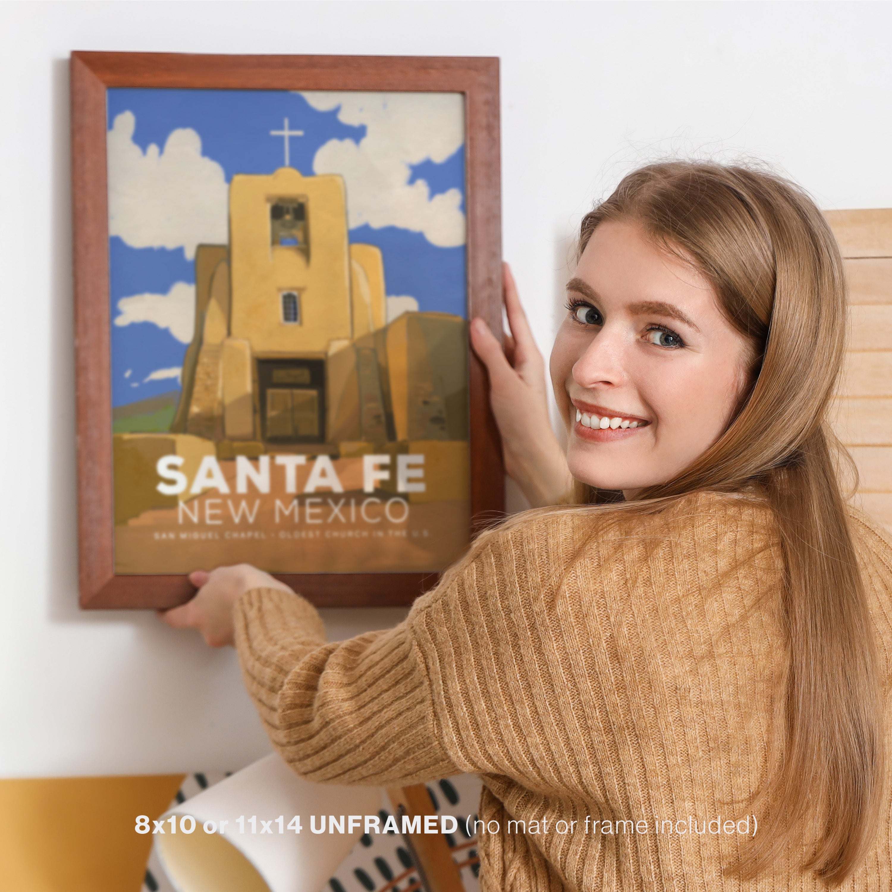 San Miguel Chapel, Santa Fe Poster