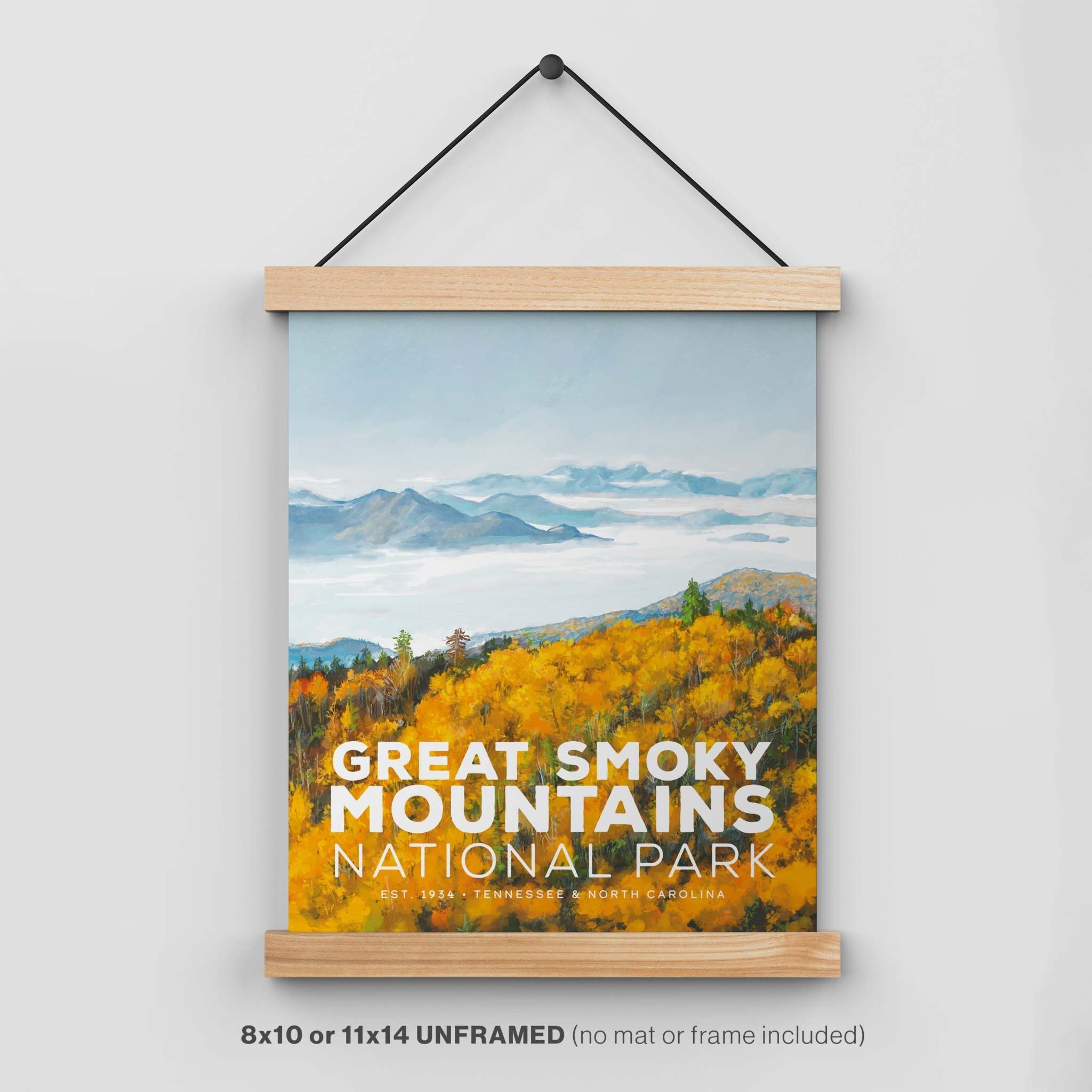 Smoky Mountains National Park Poster - Stunning Home Decor – Mod