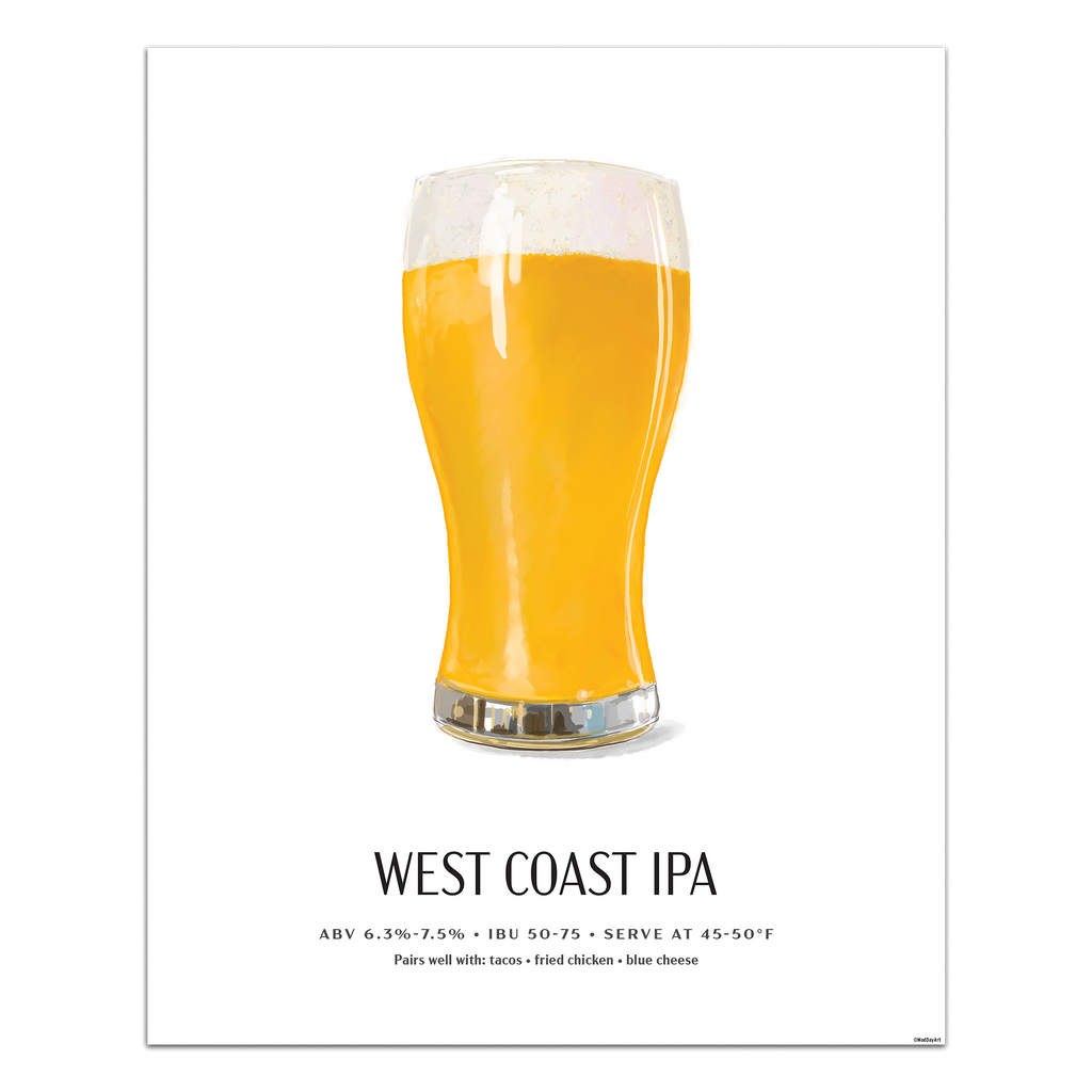 West coast spa Beer Poster