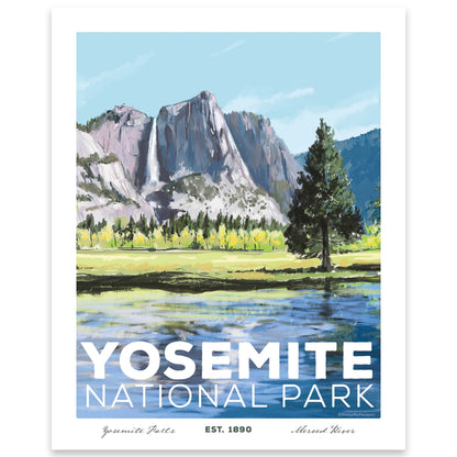 Yosemite National Park Poster