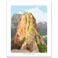 Zion National Park art print hand-signed by the artist