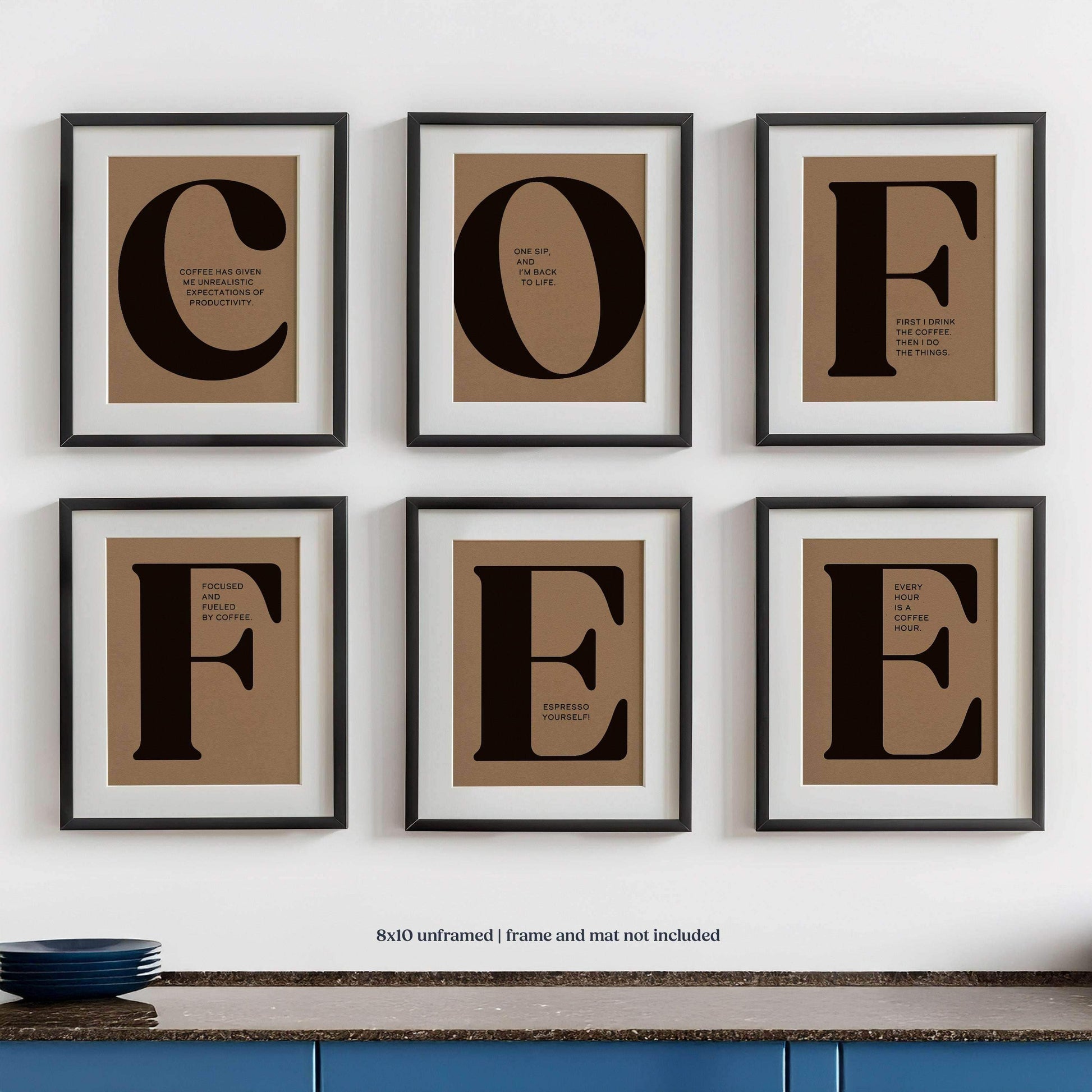 modern coffee bar ideas 8x10 kraft